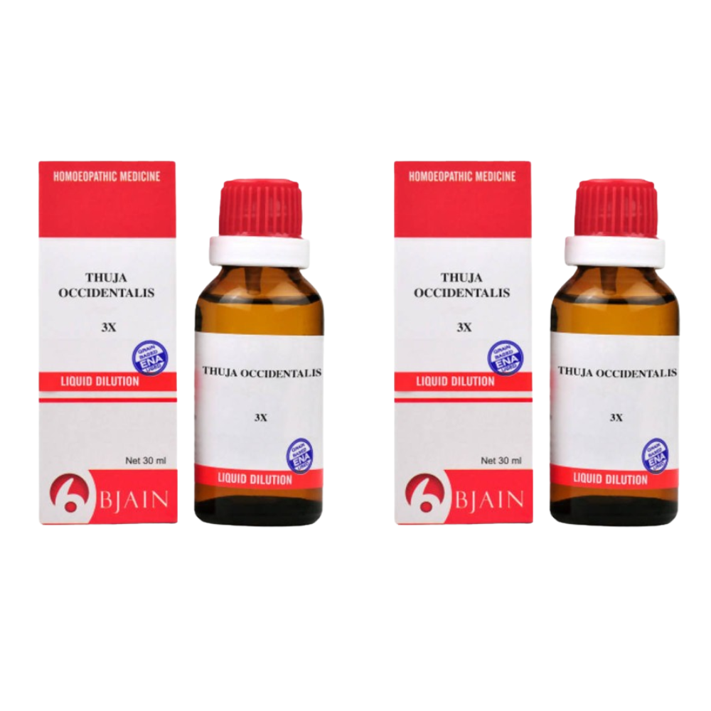 Bjain Homeopathy Thuja Occidentalis Dilution | Grocsy