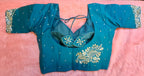 Kia Fashions Peacock Hand Embroidery Embroidered Readymade Blouse | Grocsy