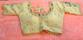 Kia Fashions Cream Hand Embroidered Embroidered Readymade Blouse | Grocsy