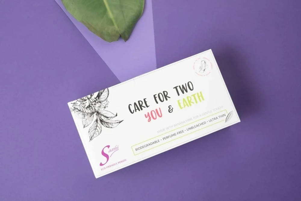 Saathi Super Saver Banana Fiber Sanitary Napkins | Grocsy
