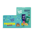 Yoga Bar Protein Variety Pack, Breakfast Protein Bars & Choco Peanut Butter Minis | Grocsy