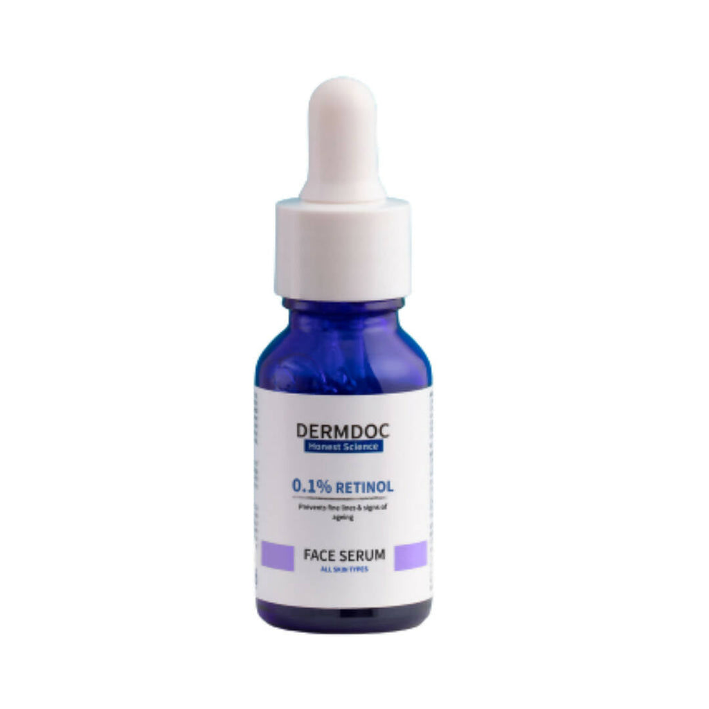 Dermdoc 0.1% Retinol Face Serum, Anti Ageing For All Skin Types | Grocsy