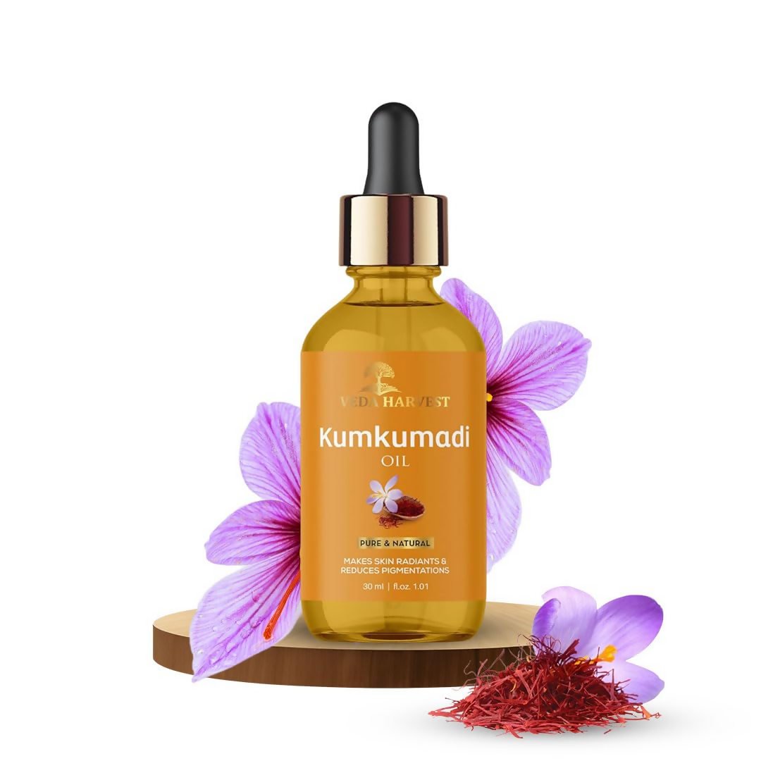 Veda Harvest Kumkumadi Oil For Glowing Skin | Grocsy