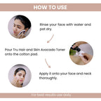 Tru Hair & Skin Avocado & Hyaluronic Acid Toner | Grocsy