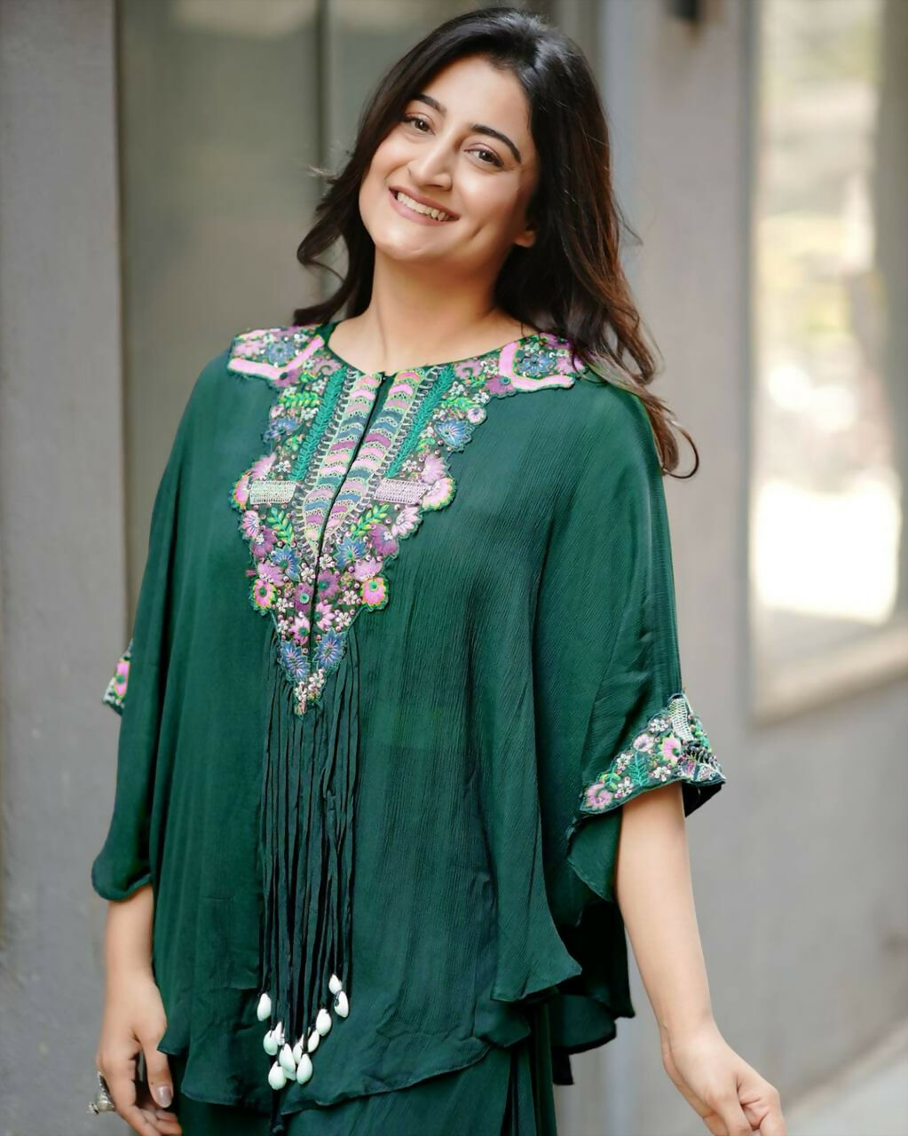 Joban Fashion Rama Chinon Embroidery Sequence Work Readymade Kurta Set | Grocsy