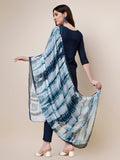 Hand Embroidered Kurta With Pant And Dupatta Set, Multicolor - Hiral Fashion | Grocsy