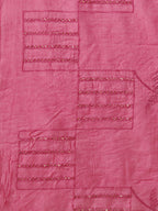 Embroidered Pink Kurta With Pant And Dupatta Set, Multicolor - Hiral Fashion | Grocsy