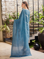 Leheriya Printed & Embroidered Kurta With Pant & Dupatta, Multicolor - Hiral Fashion | Grocsy