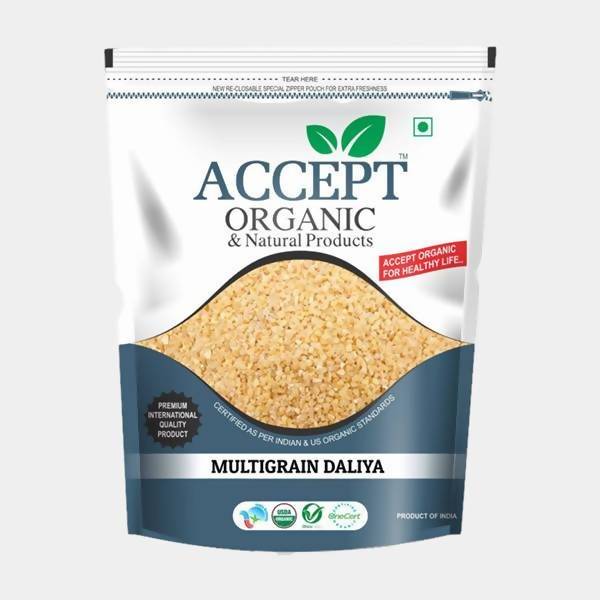 Accept Organic Multigrain Daliya | Grocsy