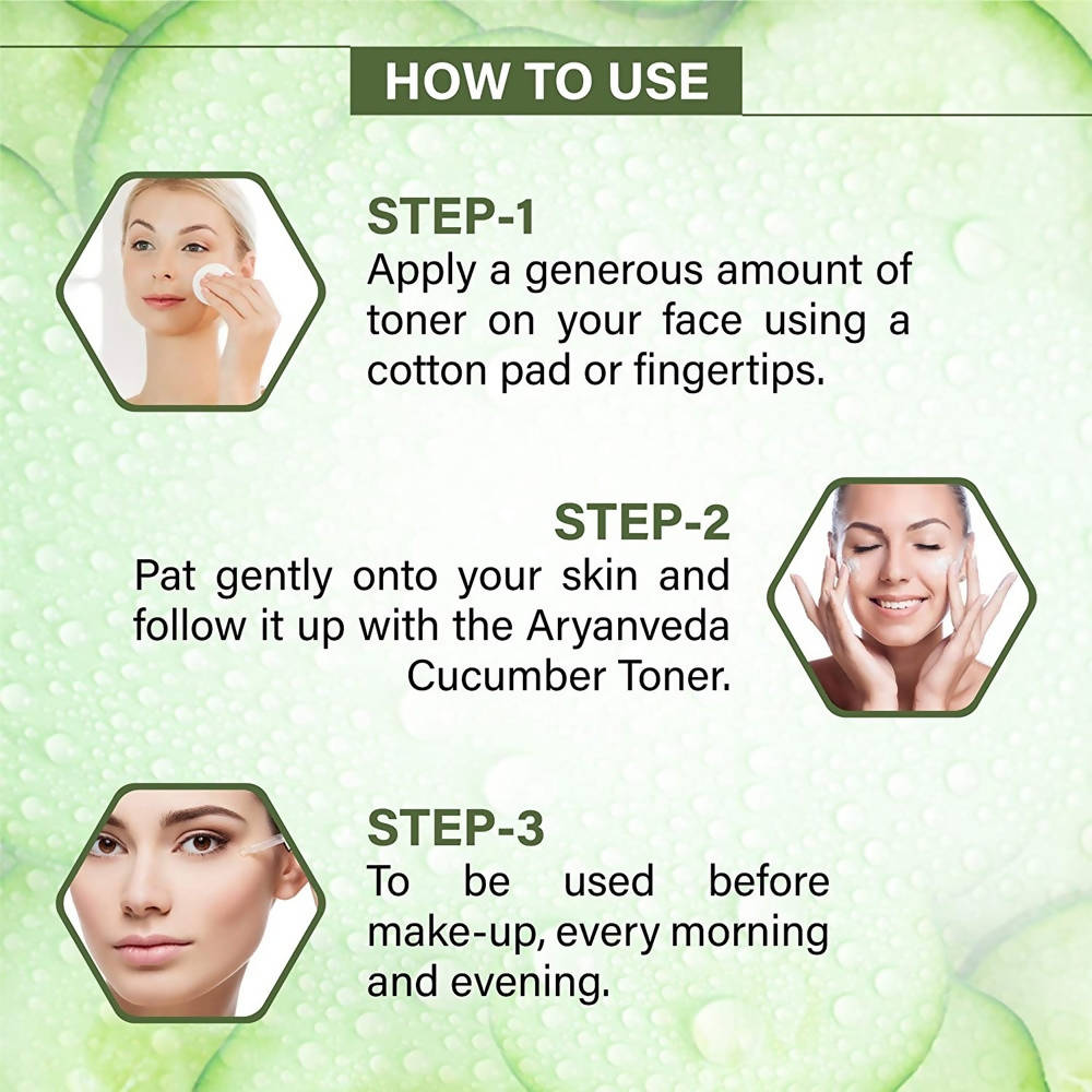 Aaryanveda Cucumber Toner | Grocsy