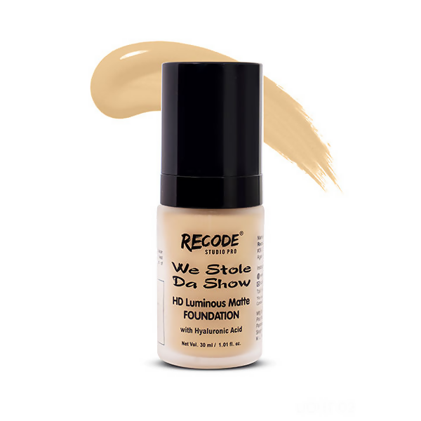 Recode HD Luminous Matte Foundation - 02 Bharat | Grocsy