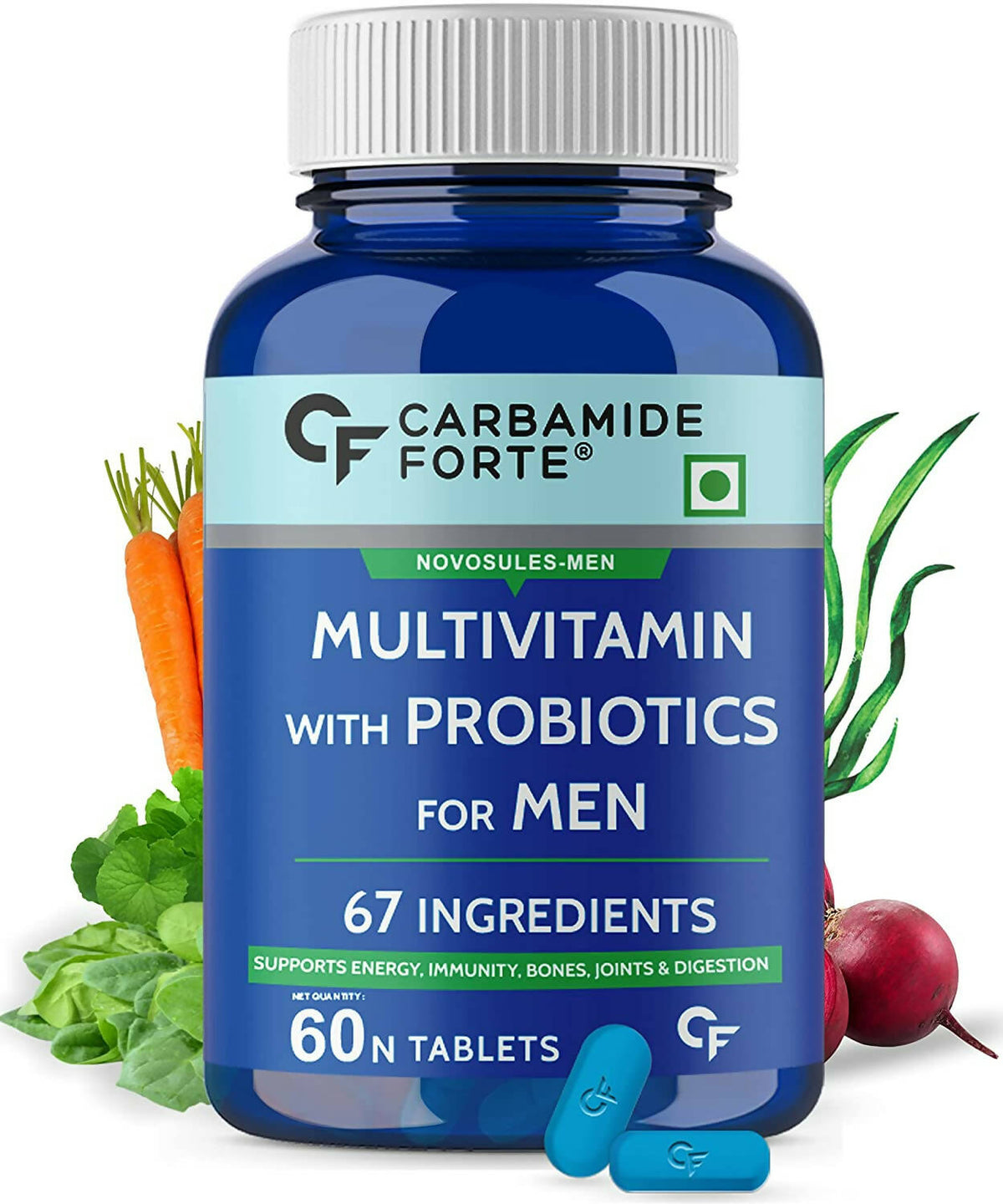 Carbamide Forte Multivitamin Tablets for Men | Grocsy
