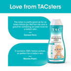 TAC - The Ayurveda Co. Baby Body Lotion for Gentle Moisturization & Nourishment | Grocsy