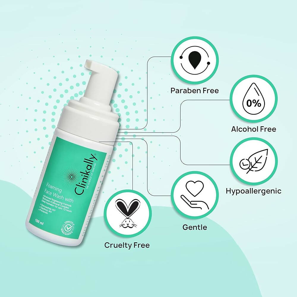 Clinikally Foaming Face Wash | Grocsy