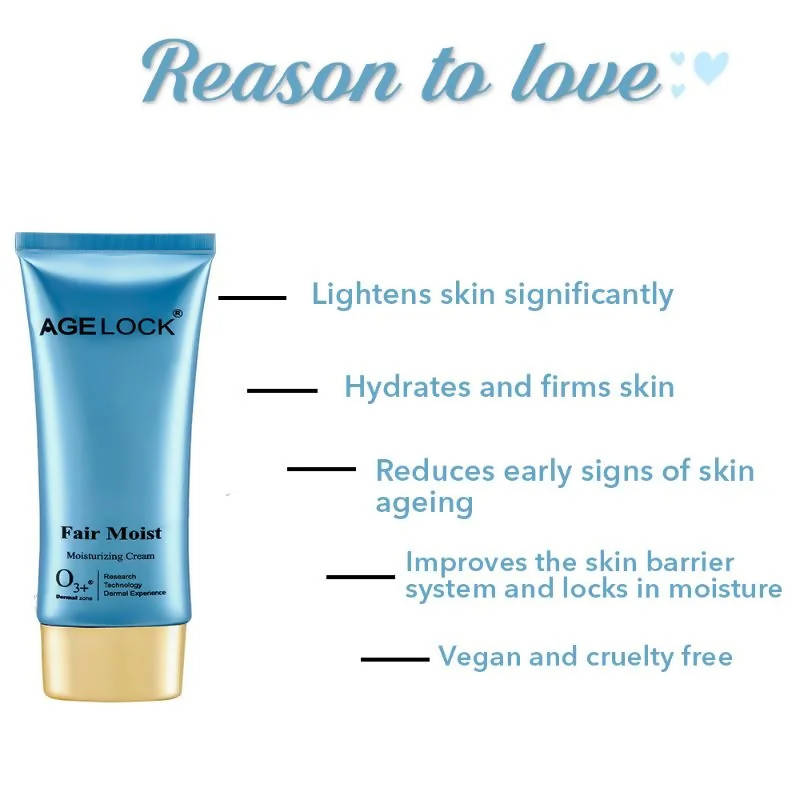Professional O3+ Agelock Fair Moist Moisturiser Cream | Grocsy