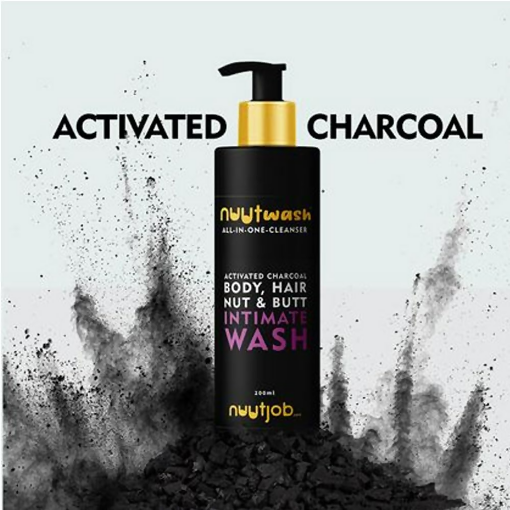 Nuut Guard Nuutwash All-in-One Cleanser For Men Intimate Nut-Butt-Body & Hair Wash | Grocsy