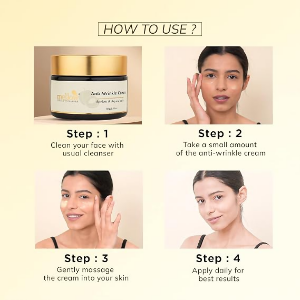 Mellow Herbal Anti-Wrinkle Face Cream | Grocsy