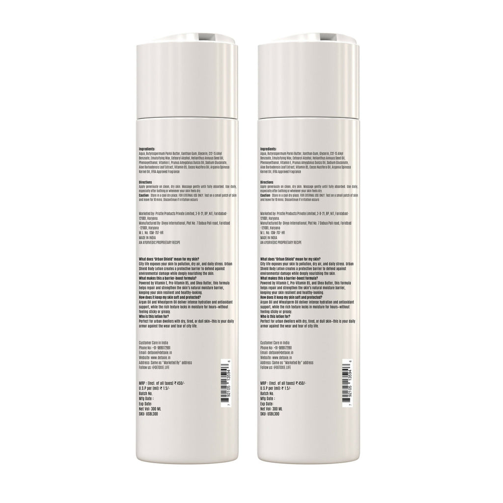 Detoxie Urban Shield Body Lotion | Grocsy