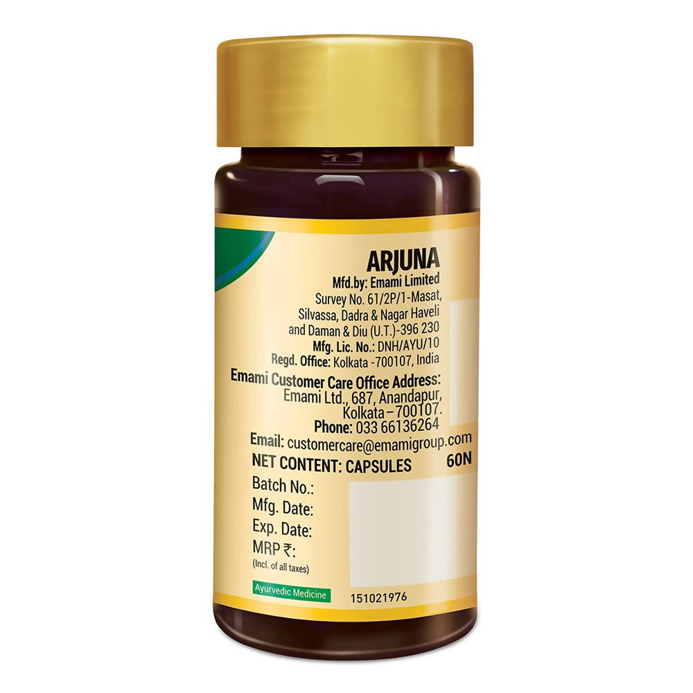 Zandu Arjuna Healthy Heart Capsules | Grocsy