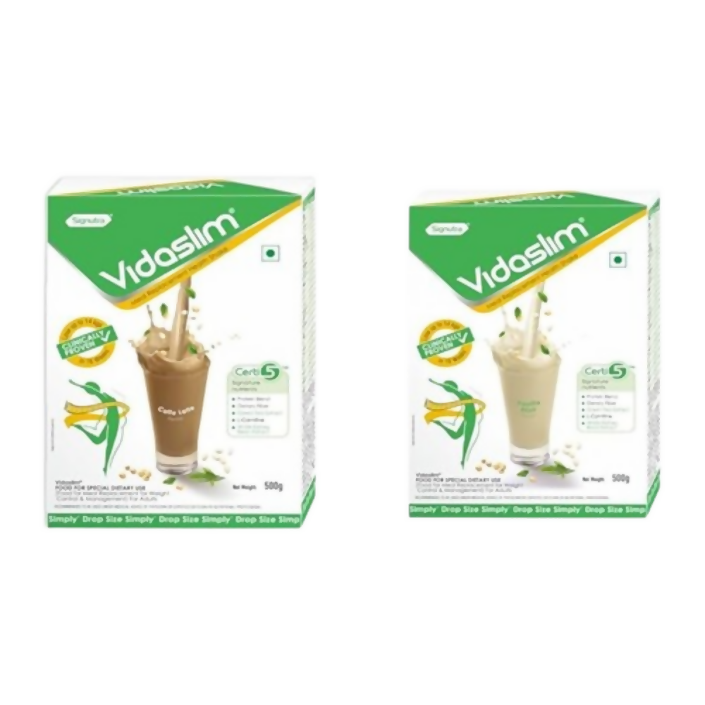Vidaslim Caffee Latte & Vanilla Elixir | Grocsy