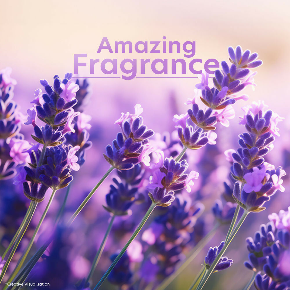 Vivel Fragrant Body Wash Lavender & Almond Oil Shower Gel Supersaver XL Refill Pouch | Grocsy