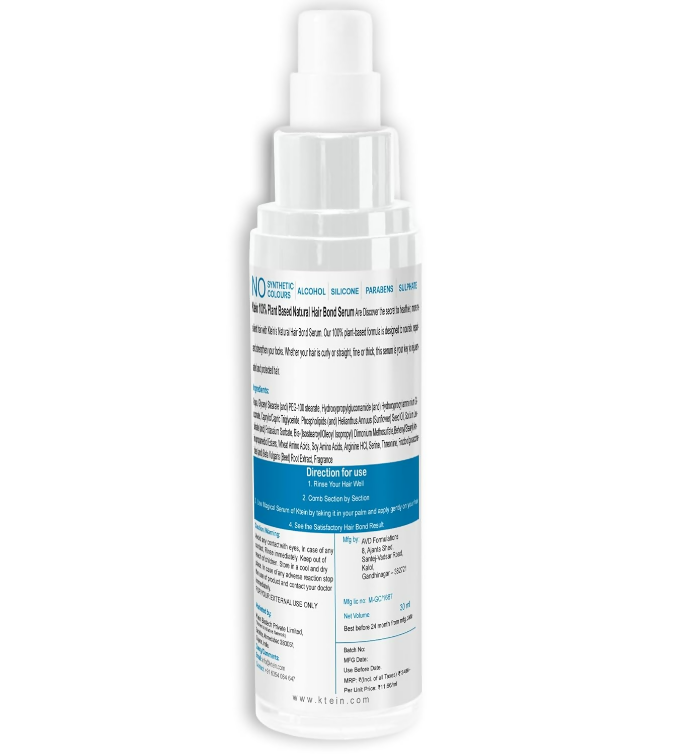 Ktein Cosmetics Triple Bond+Triple Layer Repair Serum | Grocsy