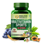 Himalayan Organics Multivitamin Sports 60 + Vital Nutrients Tablets | Grocsy