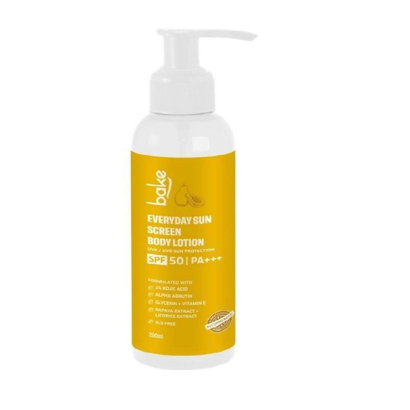 Bake Everyday Sunscreen Body Lotion SPF 50 PA+++ | Grocsy