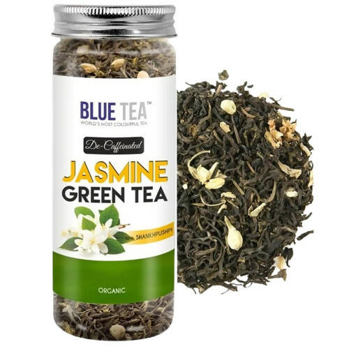 Blue Tea Organic Jasmine Green Tea | Grocsy