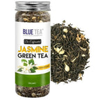 Blue Tea Organic Jasmine Green Tea | Grocsy