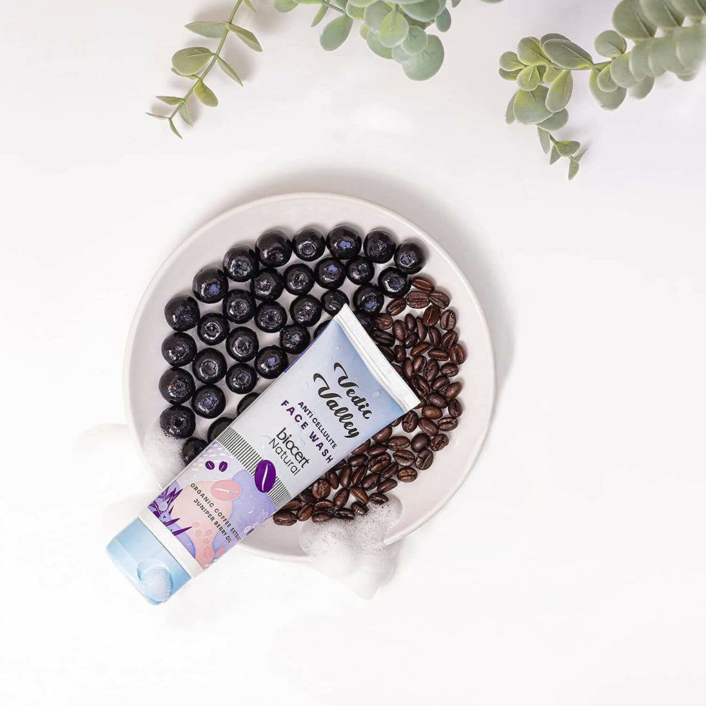 Vedic Valley Anti Cellulite Face Wash With Coffee Bean & Juniper Berry Oil | Grocsy