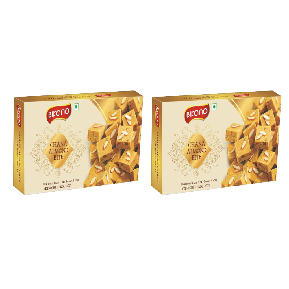 Bikano Chana Almond Bite | Grocsy