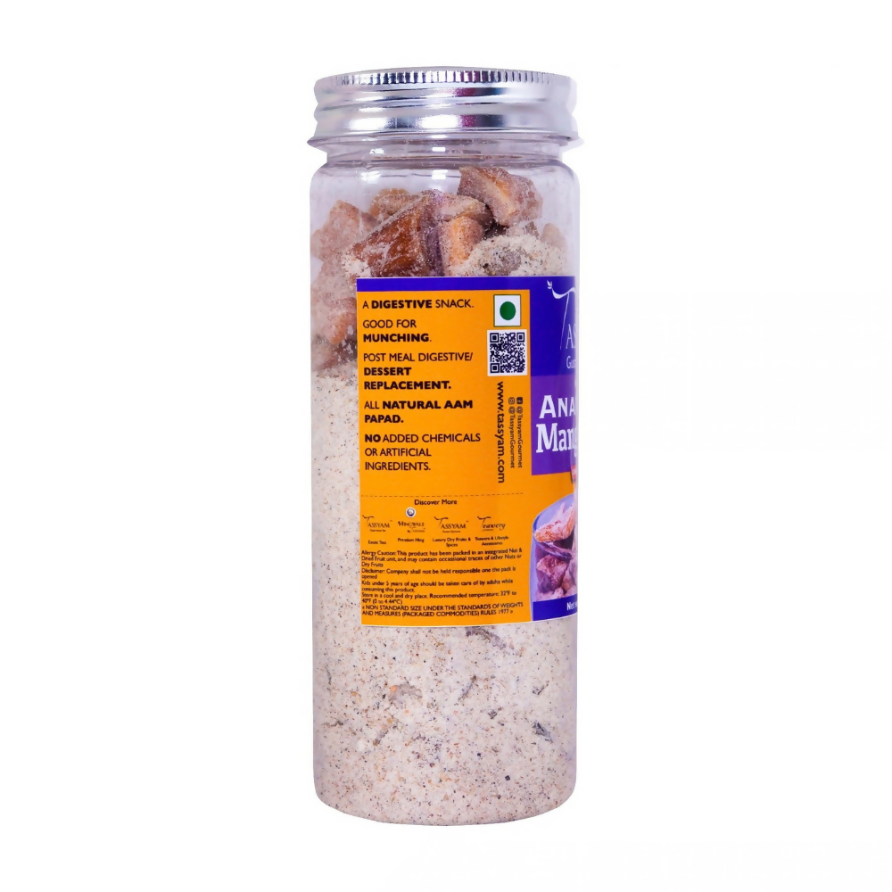 Tassyam Organics Anardana Mango Bites | Grocsy