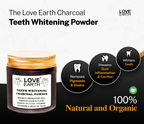 Love Earth Teeth Whitening Charcoal Powder | Grocsy