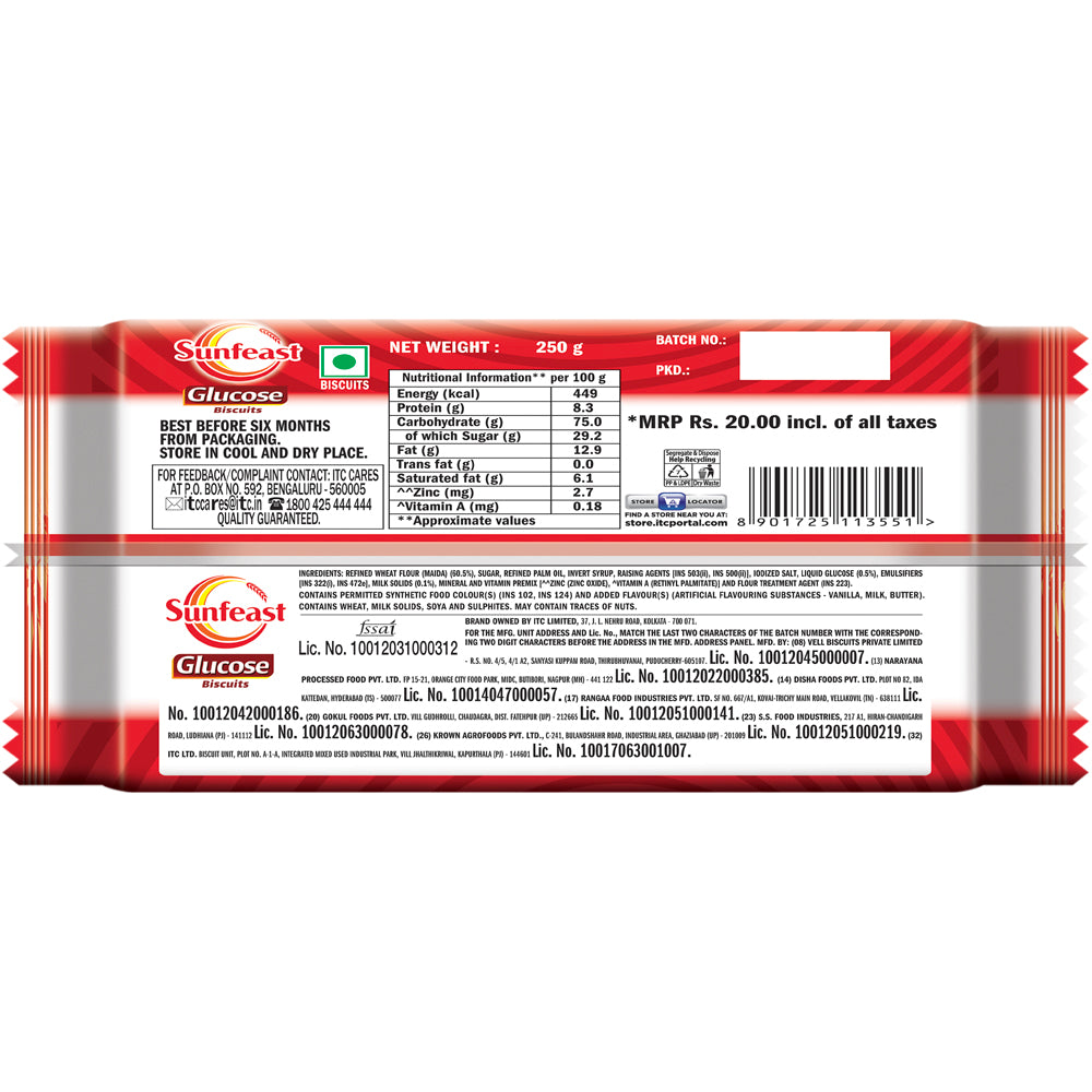 Sunfeast Glucose Biscuit | Grocsy