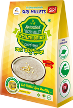 Siri Millets Sprouted Finger Millet Health Drink | Grocsy