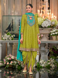 Anaita Green Embroidered Silk Stitched Dhoti Suit | Grocsy