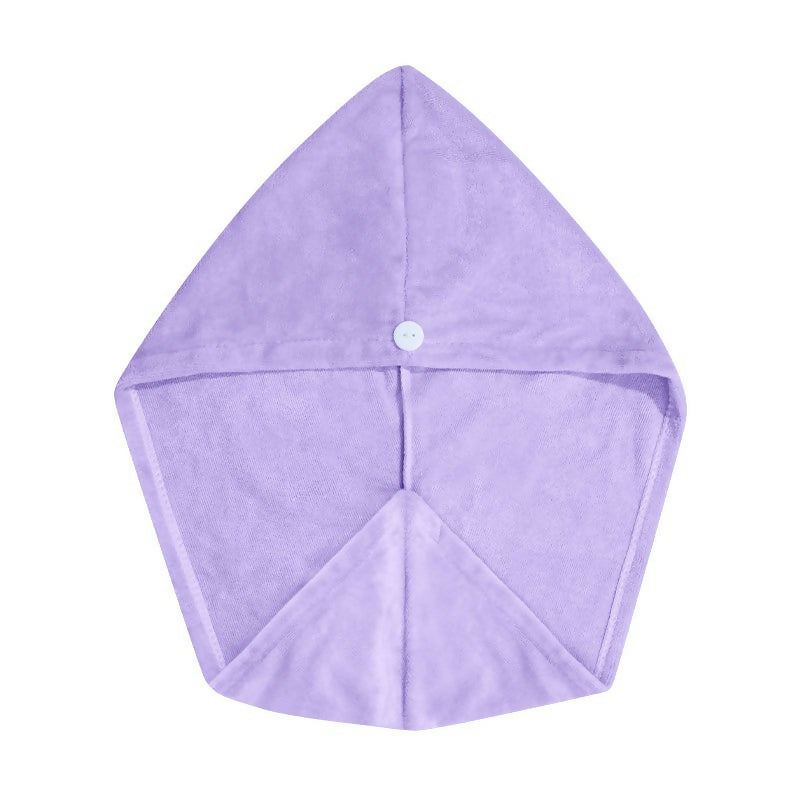 Nykaa Naturals Microfiber Hair Wrap for Frizz Free & Shiny Hair - Lavender | Grocsy