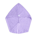 Nykaa Naturals Microfiber Hair Wrap for Frizz Free & Shiny Hair - Lavender | Grocsy
