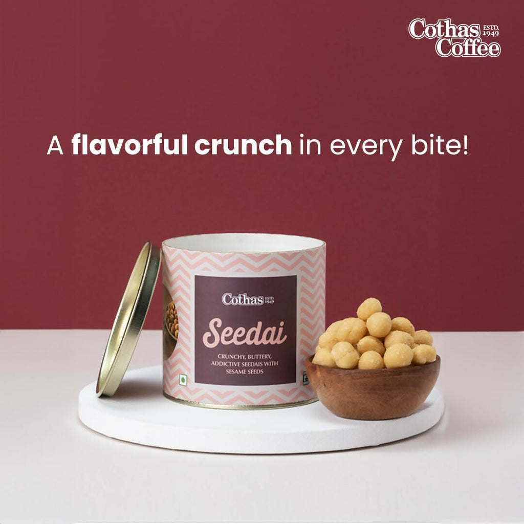 Cothas Seedai - Authentic South Indian Savory Snack | Grocsy