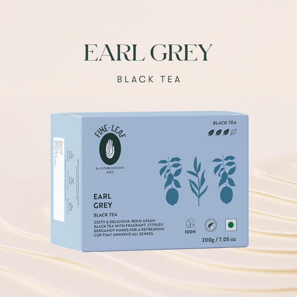 Luxmi Estates - Fine Leaf Earl Grey Black Tea | Grocsy
