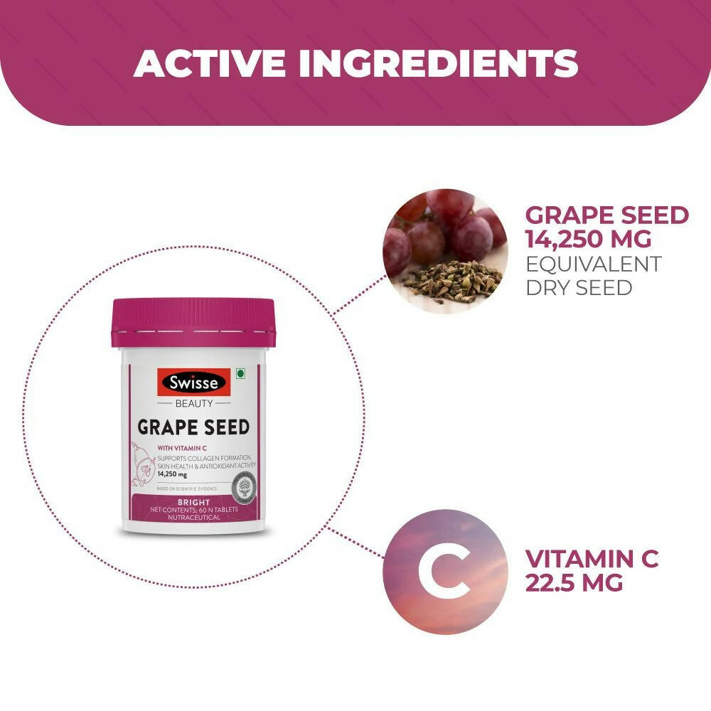 Swisse Ultiboost Grape Seed Tablets | Grocsy