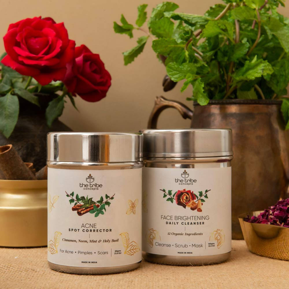 The Tribe Concepts Anti-Acne Treatment Kit | Grocsy