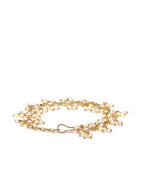 Priyaasi Women Gold-Polished Stone Studded Adjustable Bracelet - Swadesiicart