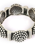Priyaasi Women Silver Plated Kada Bracelet - Swadesiicart