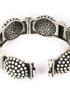 Priyaasi Women Silver Plated Kada Bracelet - Swadesiicart