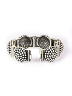 Priyaasi Women Silver Plated Kada Bracelet - Swadesiicart