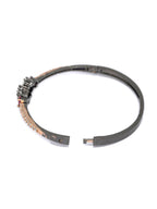 Priyaasi Women Dual Toned Floral American Diamond Bracelet - Swadesiicart