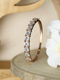Priyaasi Women Elegant Solitaire Rose Gold Bracelet - Noz2Toz