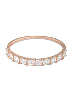 Priyaasi Women Elegant Solitaire Rose Gold Bracelet - Swadesiicart